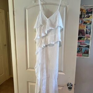 Wild Fable White Drawstring Top